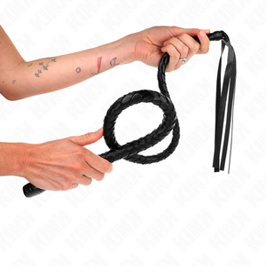 KINK - LONG WHIP WITH BEADS 110 CM LoveYou.lv