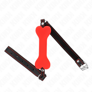 KINK - RED BONE 12 CM GAG 63 x 2 CM - LoveYou.lv