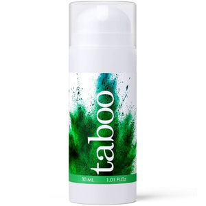 RUF Taboo Male Delay Gel 30ml with soothing ingredients like Brahmi oil and peppermint, prolongs erection and provides skin benefits.