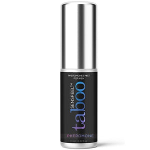 RUF Taboo Pheromone Perfume for Men 15ml bottle, designed to enhance attraction with SensfeelTM and aphrodisiac scents.