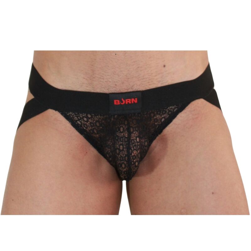 BURN - 005 JOCK LINGERIE ЧЕРНЫЙ S