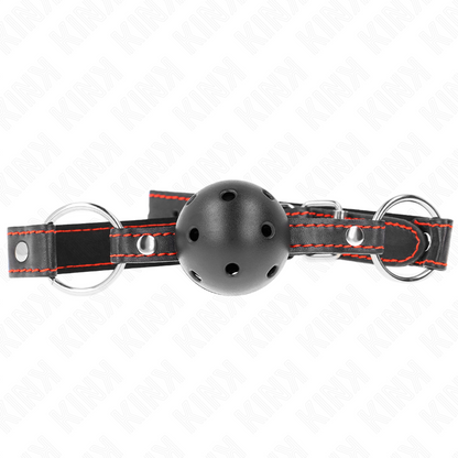 KINK - ПОЛЫЙ ТВЕРДЫЙ ЧЕРНЫЙ ШАРИКОВЫЙ КЛЯП МОДЕЛЬ 2 65 x 2,5 СМ
