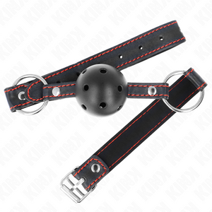 KINK - ПОЛЫЙ ТВЕРДЫЙ ЧЕРНЫЙ ШАРИКОВЫЙ КЛЯП МОДЕЛЬ 2 65 x 2,5 СМ