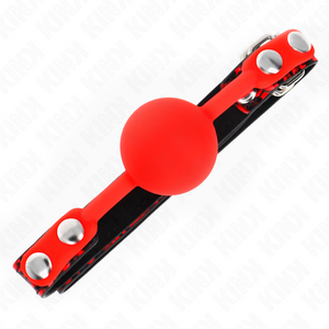 KINK - SILICONE BALL 4 CM GAG MODEL 2 60 x 2 CM - LoveYou.lv