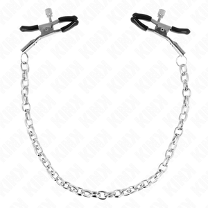 KINK - THICK CHAIN NIPPLE CLAMPS 30 CM - LoveYou.lv