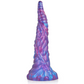 EPIC NOKKEN dildo in vibrant purple and blue hues, inspired by the shape-shifting mythological water creature Nøkken.