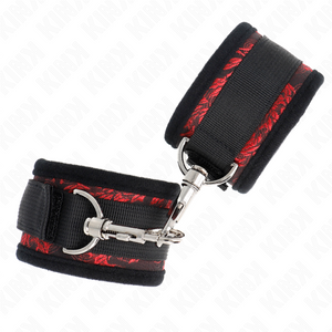 KINK – SKANDAL HANDGELENK Fesseln ROT-SCHWARZ – LoveYou.lv