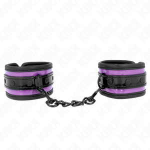 KINK - NEOPRENE WRIST RESTRAINTS LIGHT PURPLE AJUSTABLE 21-28 CM X 5 CM - LoveYou.lv