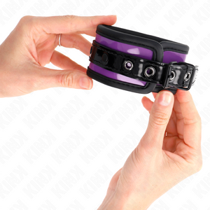 KINK - NEOPRENE WRIST RESTRAINTS LIGHT PURPLE AJUSTABLE 21-28 CM X 5 CM - LoveYou.lv