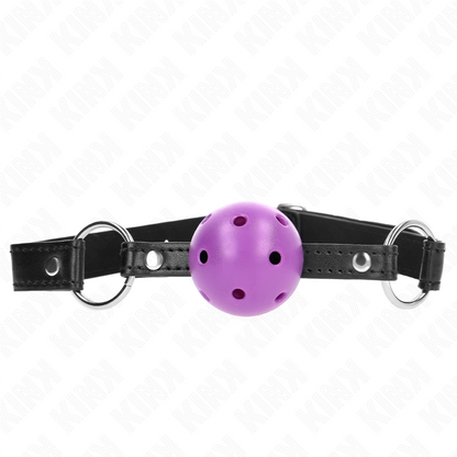 KINK - ПОЛЫЙ ТВЕРДЫЙ ФИОЛЕТОВЫЙ ШАРИК 4,5 СМ КЛЯП 63,5 X 2 СМ