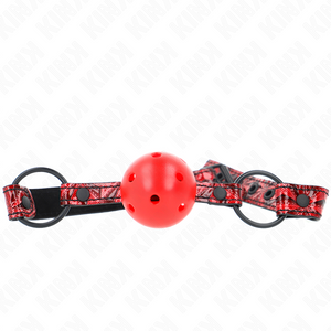 KINK - DIAMOND PATTERN BALL 4.5 CM GAG MODEL 1 64.5 CM ADJUSTABLE 42-60 CM LoveYou.lv