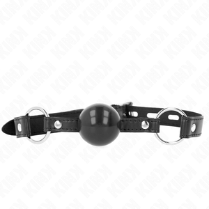 KINK - BLACK TPE BALL 4 CM GAG 60 x 2 CM LoveYou.lv