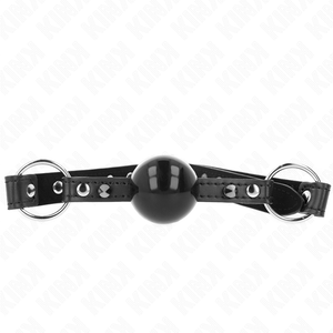 KINK - BALL 4 CM GAG WITH TIP RIVET AND SNAP LOCK 65 x 2 CM LoveYou.lv