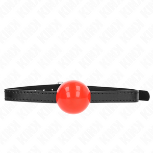 KINK - RED SINGLE SOLID BALL 4 CM GAG 65 x 1.5 CM LoveYou.lv