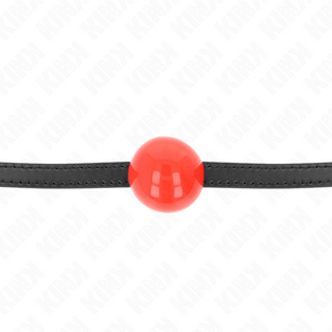 KINK - RED SINGLE SOLID BALL 4 CM GAG 65 x 1.5 CM LoveYou.lv