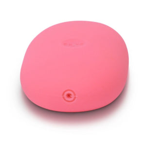 Pink Pebble Clit Vibrator Stimulator by JE JOUE, soft and smooth surface, designed for enhanced sensations and self-love.