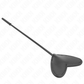 KINK - MELNA SIRDS FORMAS PALETE 33 X 10 CM
