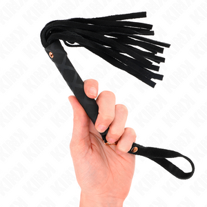 KINK - BLACK SUEDE MINI WHIP 30 CM LoveYou.lv