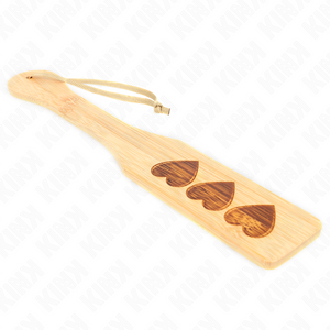 KINK - БАМБУКОВЫЙ ПОДДОН С СЕРДЦЕМ 32 X 5,5 СМ