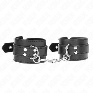 KINK - WRIST RESTRAINTS WITH STUDS 35 X 6 CM - LoveYou.lv