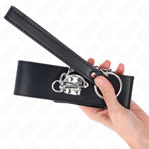 KINK - BASIC MODEL COLLAR WITH LEASH 65 CM MODEL 0 LoveYou.lv