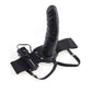 FETĪŠA FANTĀZIJAS SĒRIJA — 19 CM VIBRĒJOŠA, doba siksna, melna