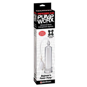 PUMP WORX - НАСОС ДЛЯ НАЧИНАЮЩИХ CLEAR - ПРОЗРАЧНЫЙ