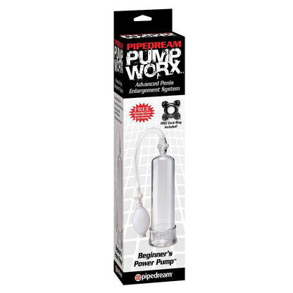 PUMP WORX - НАСОС ДЛЯ НАЧИНАЮЩИХ CLEAR - ПРОЗРАЧНЫЙ
