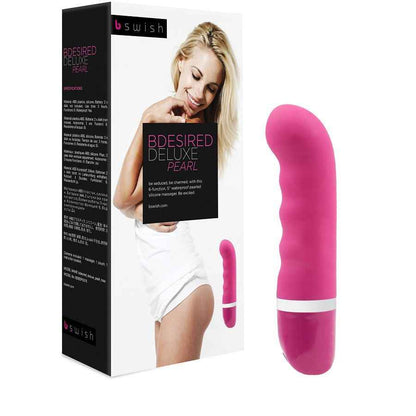 B SWISH - BDESIRED DELUXE PEARL VIBRATOR ROSE - LoveYou.lv