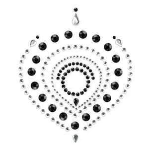 BIJOUX - INDISCRETS FLAMBOYANT BLACK&SILVER - LoveYou.lv
