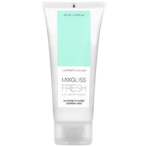 MIXGLISS — ŪDENS BĀZES LUBRIKANTS EFEKTA AUKSTĀ MĒTRA GARŠA 70 ml