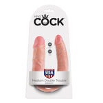 KING COCK - U-SHAPED MEDIUM DOUBLE TROUBLE FLESH 13.9 CM - LoveYou.lv