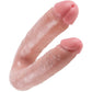 KING COCK - U-SHAPED LARGE DOUBLE TROUBLE FLESH 17.8 CM