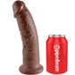 KING COCK - 9 DILDO BROWN 22.9 CM