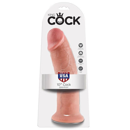 KING COCK - 10 DILDO MĪSTA 25,4 CM