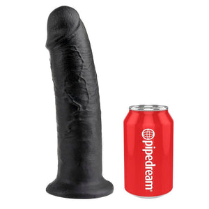 KING COCK - 10 DILDO BLACK 25 CM - LoveYou.lv