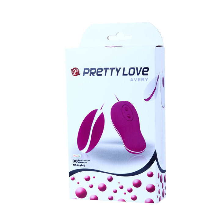 PRETTY LOVE - FLIRTATION VIBRATING EGG WITH REMOTE CONTROL AVERY - LoveYou.lv