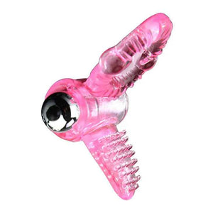 BAILE - SWEET ABS 10 RHYTHMS RING PINK VIBRATOR PENIS RING - LoveYou.lv