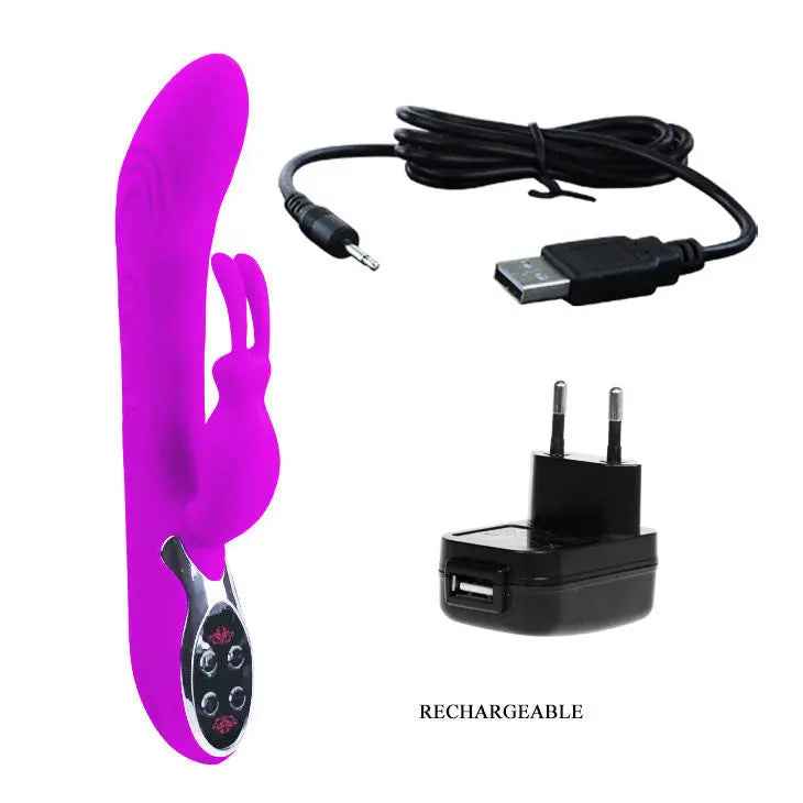 PRETTY LOVE - VIBRATEUR RECHARGEABLE SMART HOT PLUS - LoveYou.lv