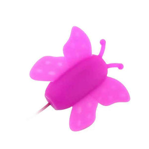 BAILE - LOVE EGGS BUTTERFLY CLITORIS STIMULATOR 12 SPEEDS LILAC REMOTE CONTROL - LoveYou.lv