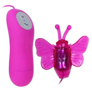 BAILE - CUTE SECRET BUTTERFLY STIMULATOR VIBRATOR 12V - LoveYou.lv