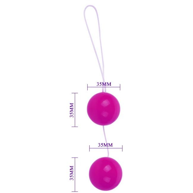 BAILE - TWINS BALLS LILAC CHINESE BALLS UNISEX - LoveYou.lv