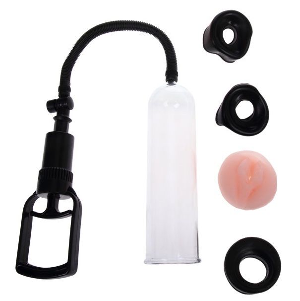 BAILE - PRECISION PUMP WITH ERECTION ENHANCER - LoveYou.lv