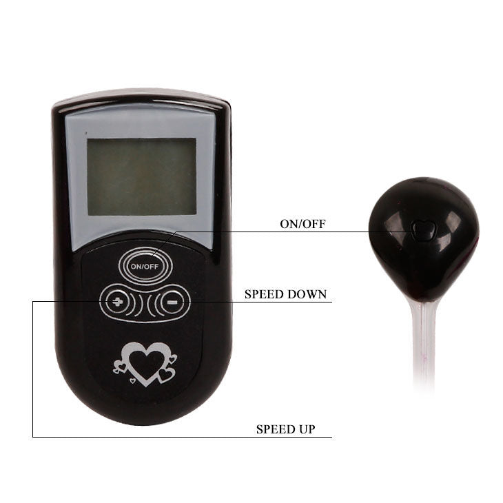 BAILE - THONG WITH VIBRATOR WITH LILAC REMOTE CONTROL - LoveYou.lv