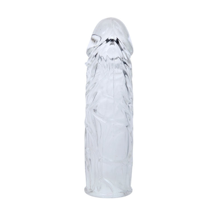BAILE - LILAC COVER FOR THE PENIS IN ADAPTABLE SILICONE 13 CM - LoveYou.lv