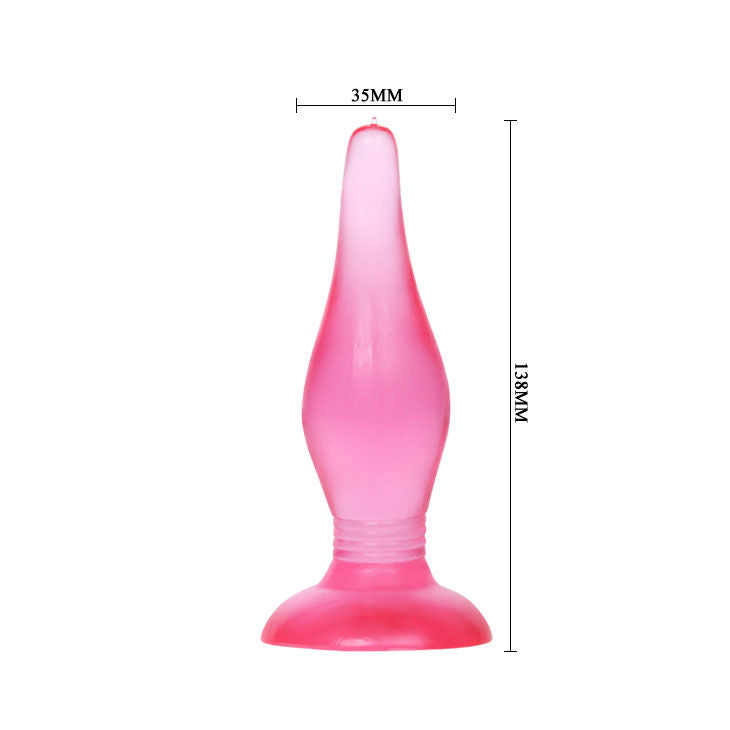 BAILE - LILAC SOFT TOUCH ANAL PLUG 14.2 CM - LoveYou.lv