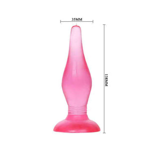 BAILE - LILAC SOFT TOUCH ANAL PLUG 14.2 CM - LoveYou.lv
