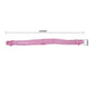 BAILE - PINK DOUBLE DONG 44.5 CM