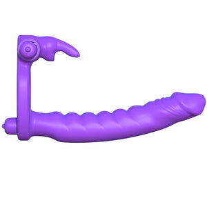 FANTASY C-RINGZ - СИЛИКОНОВЫЙ ДВОЙНОЙ ВИБРАТОР КРОЛИК
