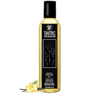 EROS-ART - NATURĀLĀ TANTRISKĀ MASĀŽAS EĻĻA UN AFRODIZIAKA VANILLIJA 30 ml